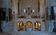 L'excatedral de Roda, avui església parroquial, va ser consagrada l'any 957. A la fotografía, l'altar elevat i la cripta, descoberta.