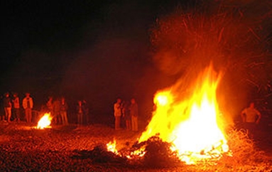 Foguera de Sant Joan a Gandia