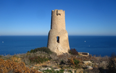 Torre del Gerro, de Dnia, a la Marina Alta