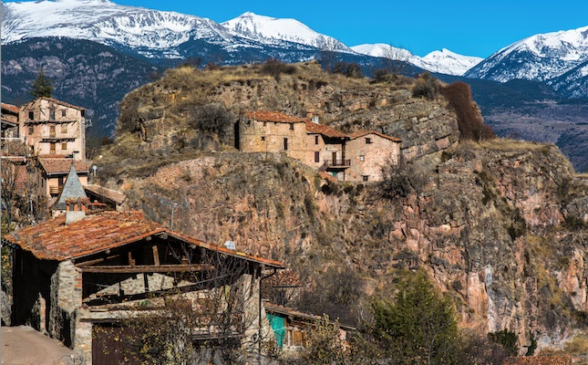 El poble del Querforadat, al municipi alturgellenc de Cava
