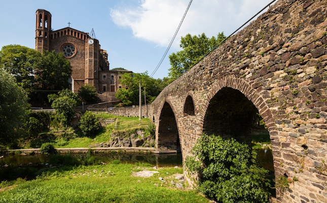 El pont medieval de Sant Joan les Fonts