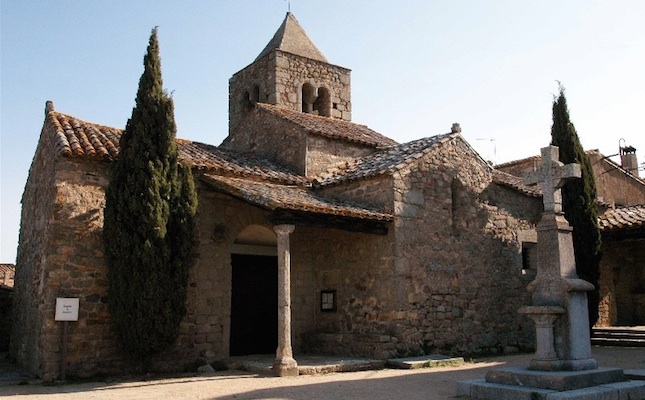 L'esglsia de Sant Mart de Romany, a Santa Cristina d'Aro