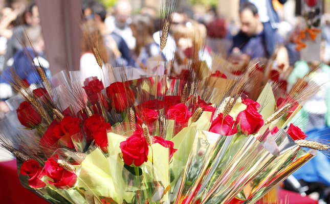 Ram de roses per Sant Jordi 