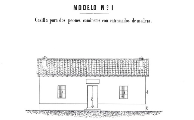 Model nmero 1 de Caselles de Peons