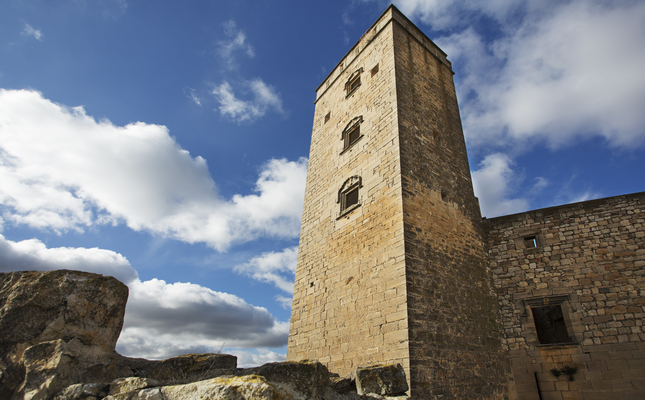 La torre del Castell de Ciutadilla permet unes vistes espectaculars