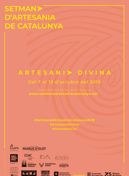 Cartell de la VIII Setmana d'Artesania de Catalunya