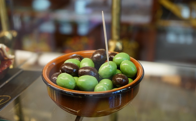 Olives de xocolata