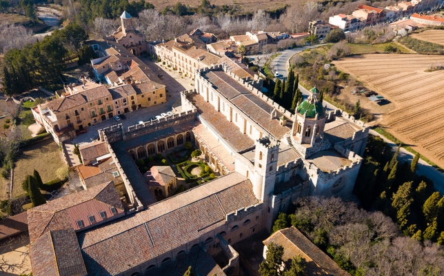 Vista aria Santes Creus