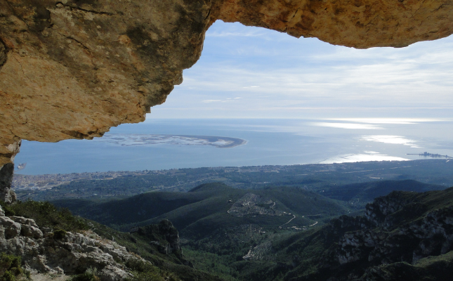 El mirador de 'La Foradada', a Montsi