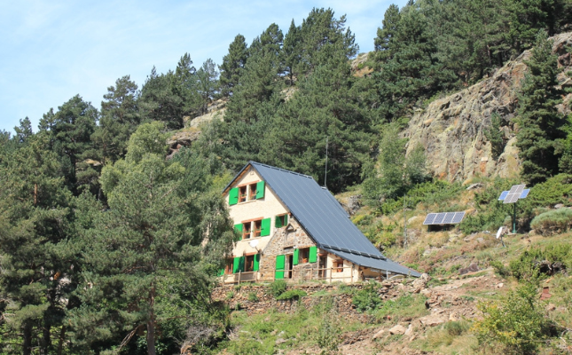 El refugi Vallferrera, al Pallars Sobirà 