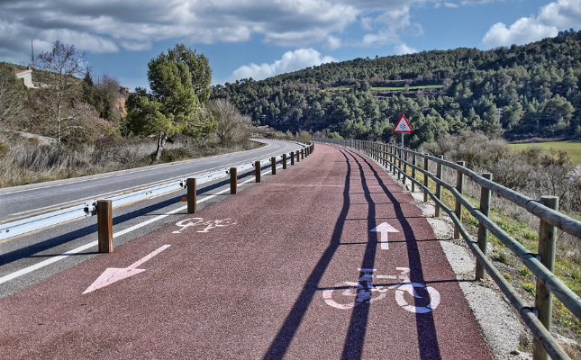 Ruta amb bici