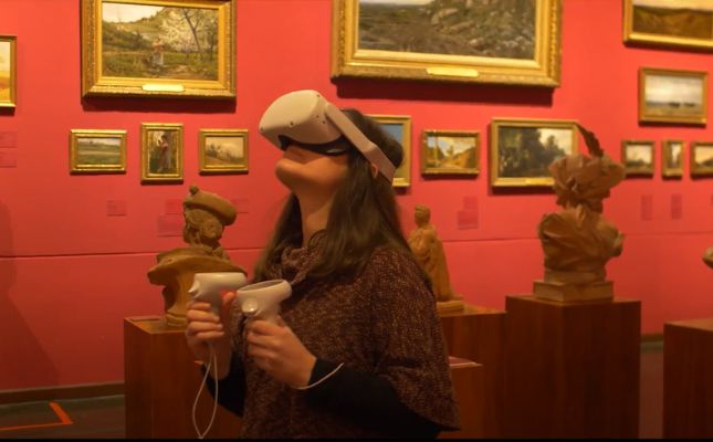 La recreació virtual del Museu Víctor Balaguer