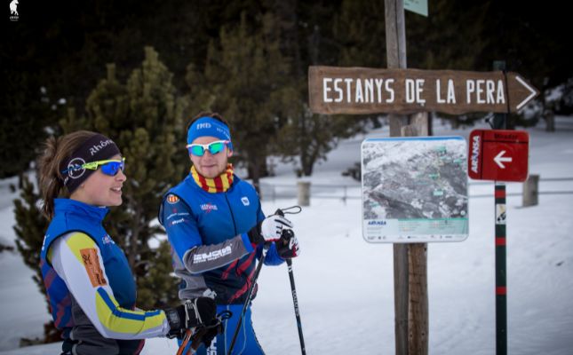 La ruta fins als estanys de la Pera, un altre desafiament pels esquiadors més experimentats