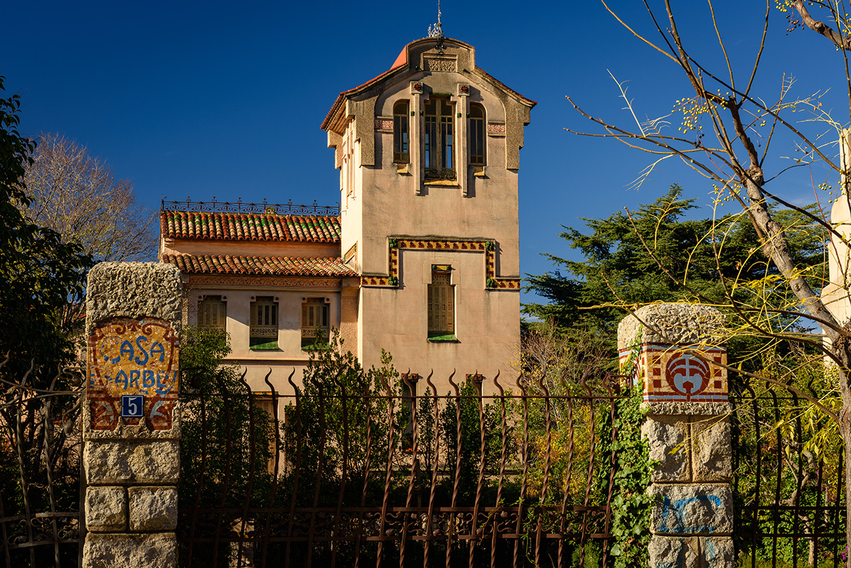 Casa Barbey, obra de Joaquim Raspall, a la Garriga