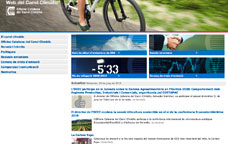 El web del canvi climàtic