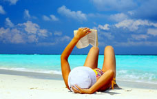 Lectura a la platja