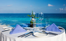 Restaurant davant del mar