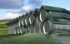 Recreació del futur Centre de Turisme Enològic