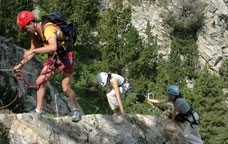 Les vies ferrades són una de les opcions que ofereix Vallnord
