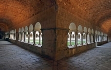 El claustre del monestir de Sant Cugat del Vallès