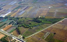 Vista aèria dels ullals de Baltasar