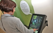 Un dels espais interactius d'Aqua