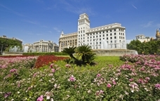 La plaça de Catalunya