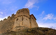 Les muralles del castell de Calafell