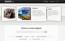 El DESCOBRIR, a iQUIOSC.cat, el primer quiosc digital en català