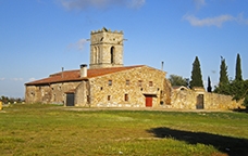 El santuari del Corredor, al Parc del Montnegre i el Corredor