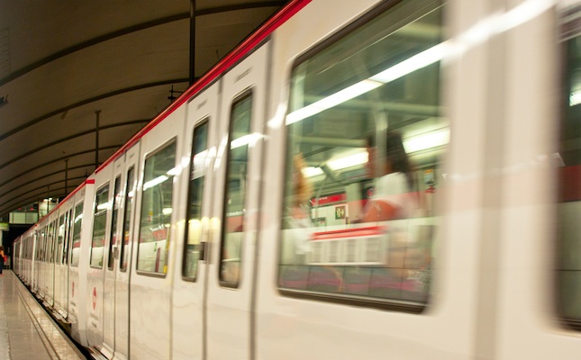Un comboi del metro de Barcelona
