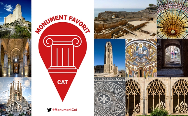 El mosaic amb els 10 monuments finalistes