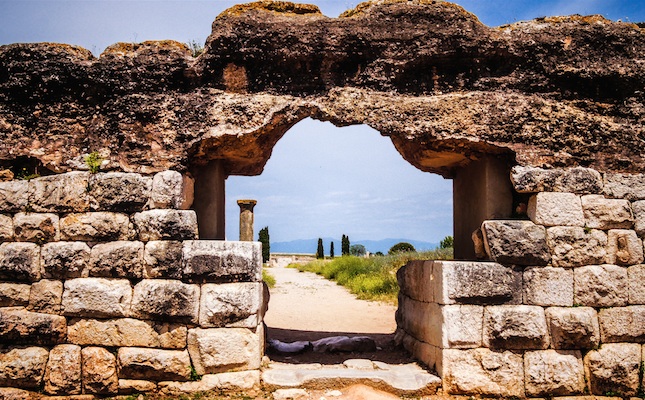 El jaciment arqueològic d'Empúries, a l'Escala El jaciment arqueològic d'Empúries, a l'Escala
