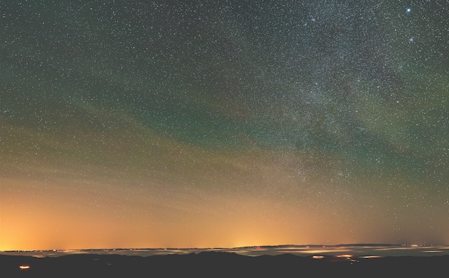El cel, de nit, vist des del Montsec