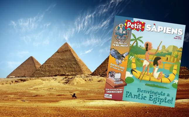 La portada del número 1 del PETIT SÀPIENS
