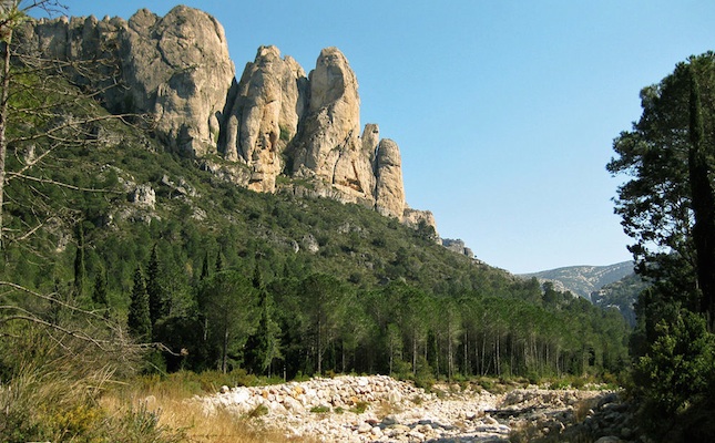 El paratge de la Vall, al Parc Natural dels Ports