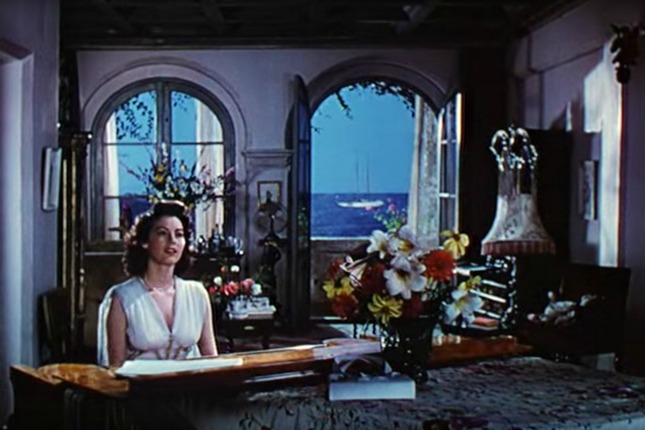 Ava Gardner a Tossa en una escena de 'Pandora i l'holandès errant'