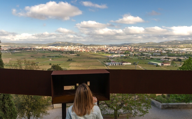 Mirador de Sant Pau, a Vilafranca Mirador de Sant Pau, a Vilafranca