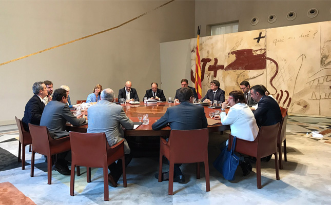 Reunió dels membres del Govern