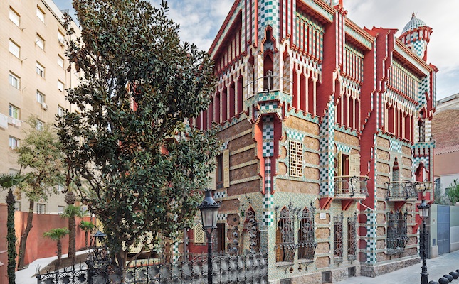 La Casa Vicens, al barri de Gràcia de Barcelona