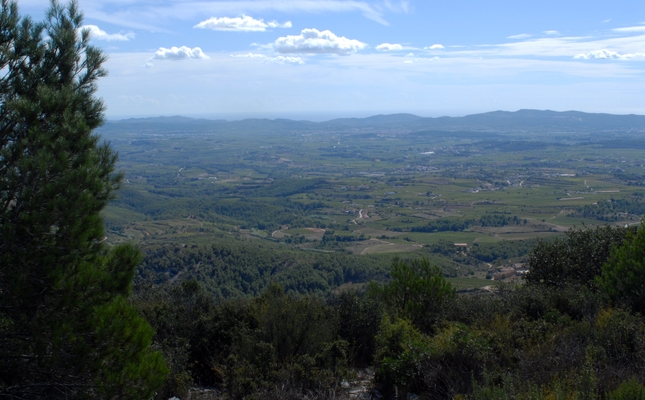 La vista de les Clivelleres La vista de les Clivelleres