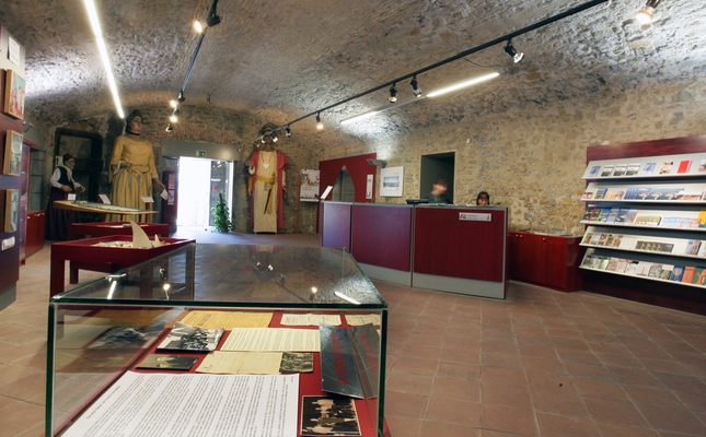 Interior del Museu de la Mediterrània Interior del Museu de la Mediterrània