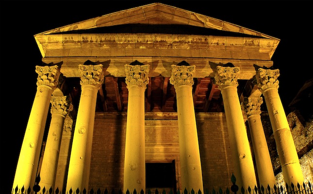 El temple romà de Vic