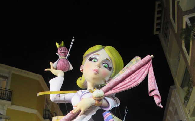 Falla Espartero - Ramón y Cajal l'any 2017