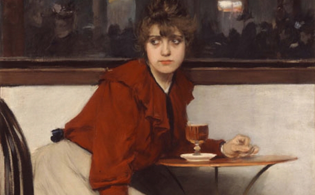 Una de les pintures de Ramon Casas que hi ha al Museu de Montserrat Una de les pintures de Ramon Casas que hi ha al Museu de Montserrat