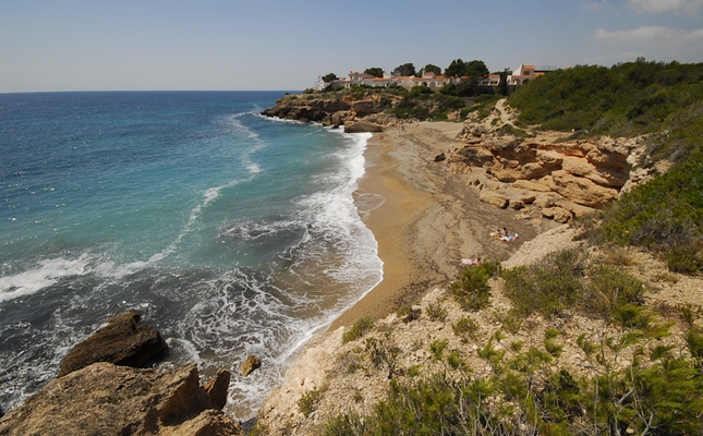 La Platja de Xelín és una visita obligatòria a l'Ametlla de Mar La Platja de Xelín és una visita obligatòria a l'Ametlla de Mar