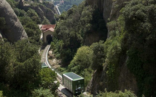 Funicular de la Santa Cova Funicular de la Santa Cova