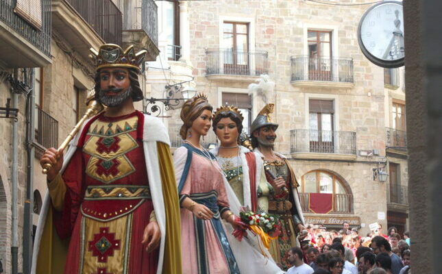 Els Gegants de Solsona, una de les icones de la festa major