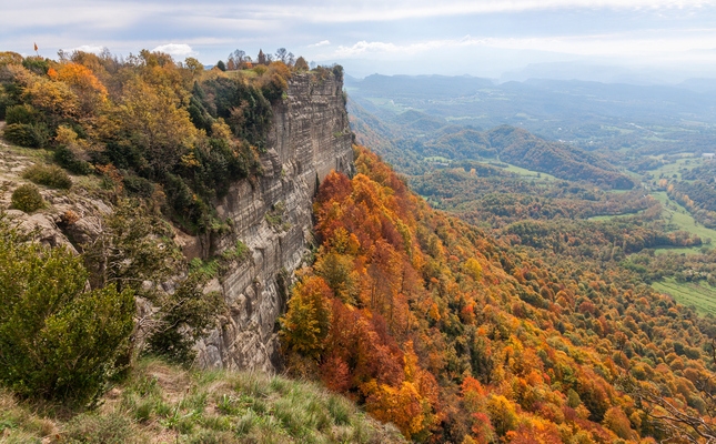 El Collsacabra vestit de tardor El Collsacabra vestit de tardor