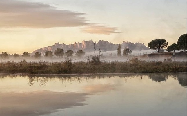 Montserrat, el teló de fons del Bages